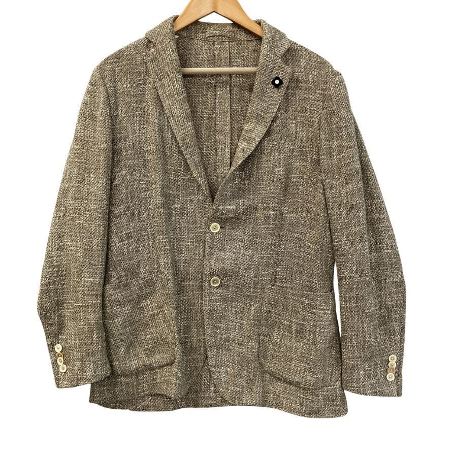 ラルディーニ　ジャケット　48 LARDINI (ラルディーニ) - テーラードジャケット 3XL(X1～X2相当