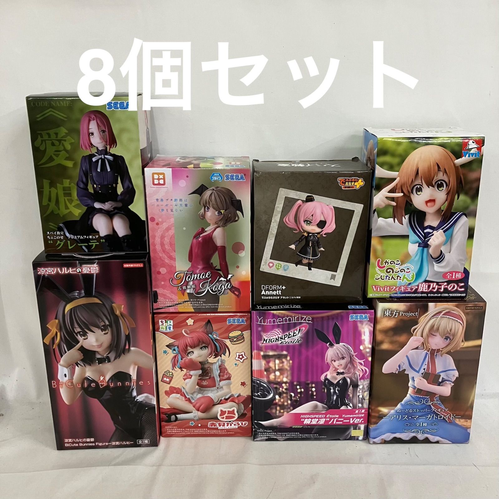 未開封 美少女 フィギュア まとめ 8個セット SF4991 c107 - メルカリ