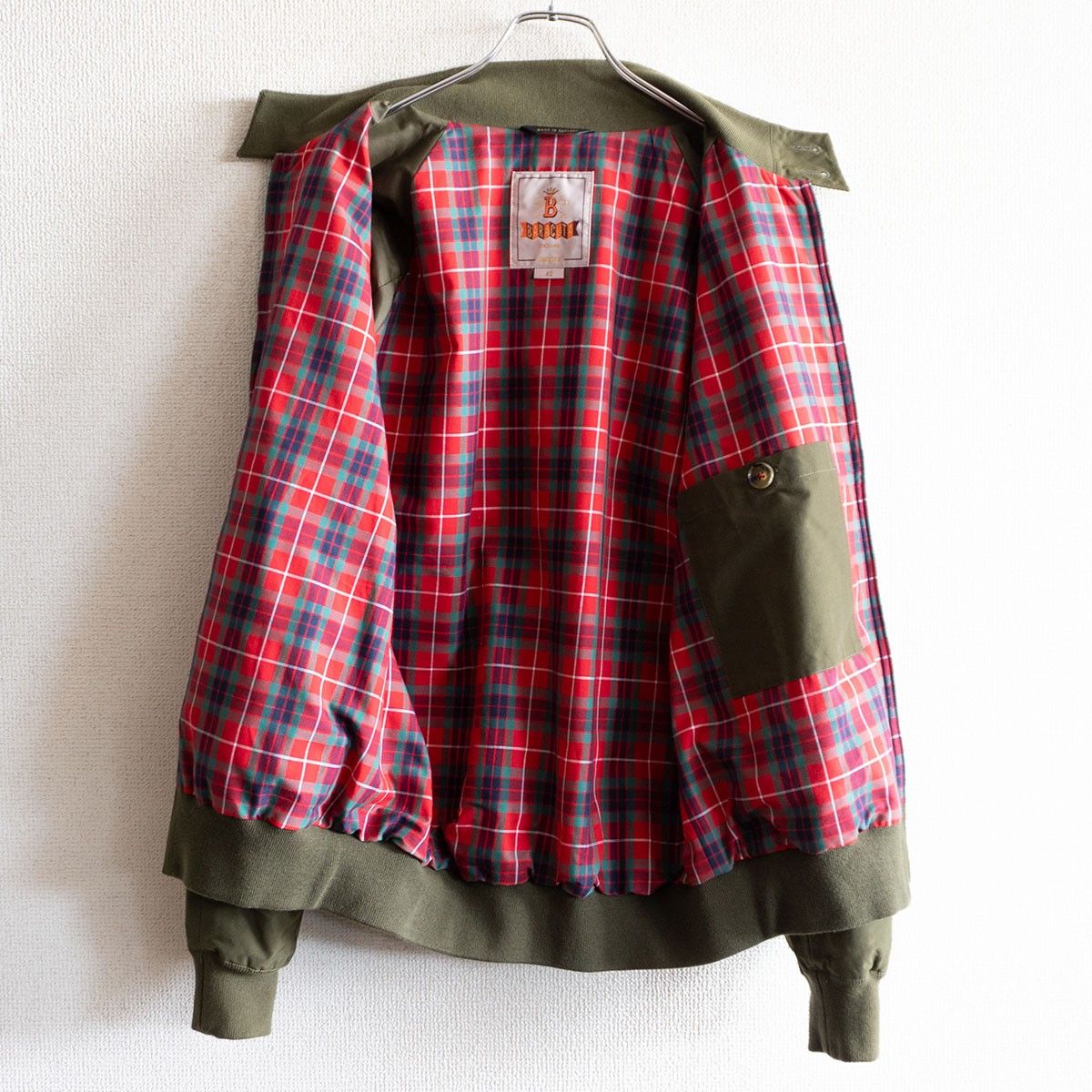 美品】 BARACUTA 【G9 スウィングトップ ハリントンジャケット】 40 