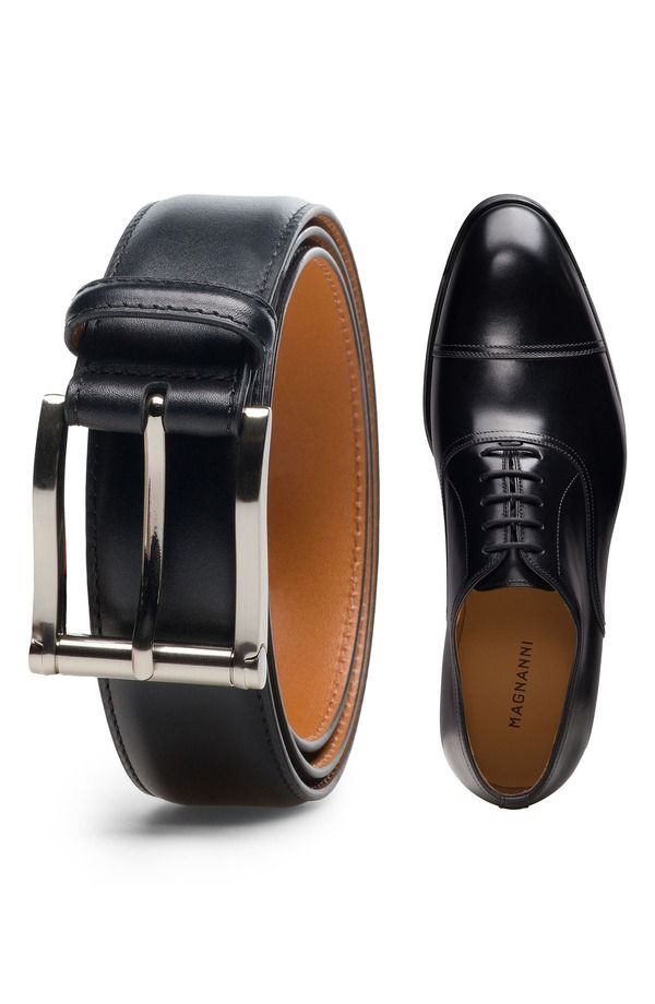 マグナーニ メンズ シューズ オックスフォード キャップ Magnanni