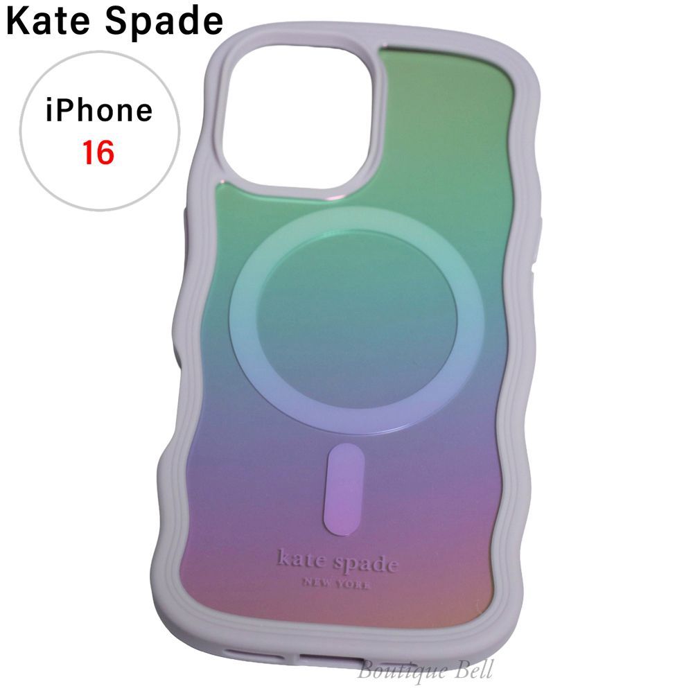 【ケイトスペード】グラデーション Magsafe対応 iPhone16ケース Kate Spade】ケイトスペード グラデーション Magsafe対応 iPhone16