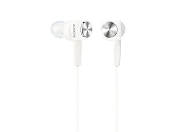 【】 SONY ソニー イヤホン MDR-XB50 : カナル型 ホワイト MDR-XB50 W