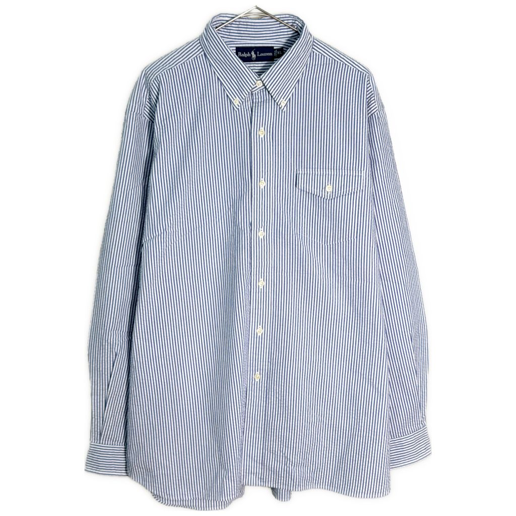 ラルフローレン系統12点＋アルマーニ系統1点合計13点セット80cm〜 RALPH LAUREN】【ラルフローレン】水色【ストライプ】【シアサッカー