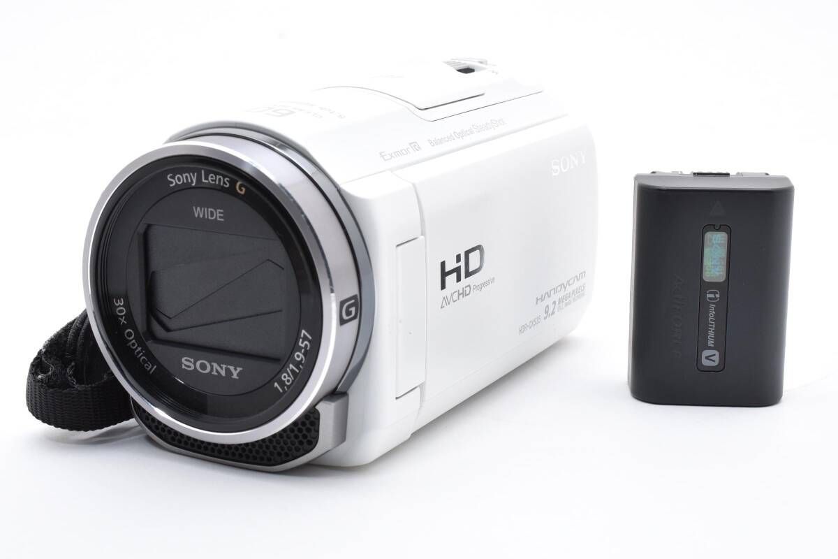 SONYビデオカメラ（CX535）美品 SONY HDR-CX535 ビデオカメラ ピンク