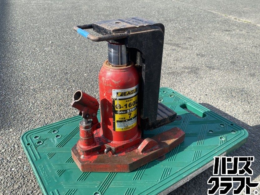 ●【引取限定】【中古品】今野製作所 G-160L EAGLE 爪付ジャッキ 安全弁付 爪荷重:7ton ※配送不可 【ハンズクラフト久留米上津BP店】
