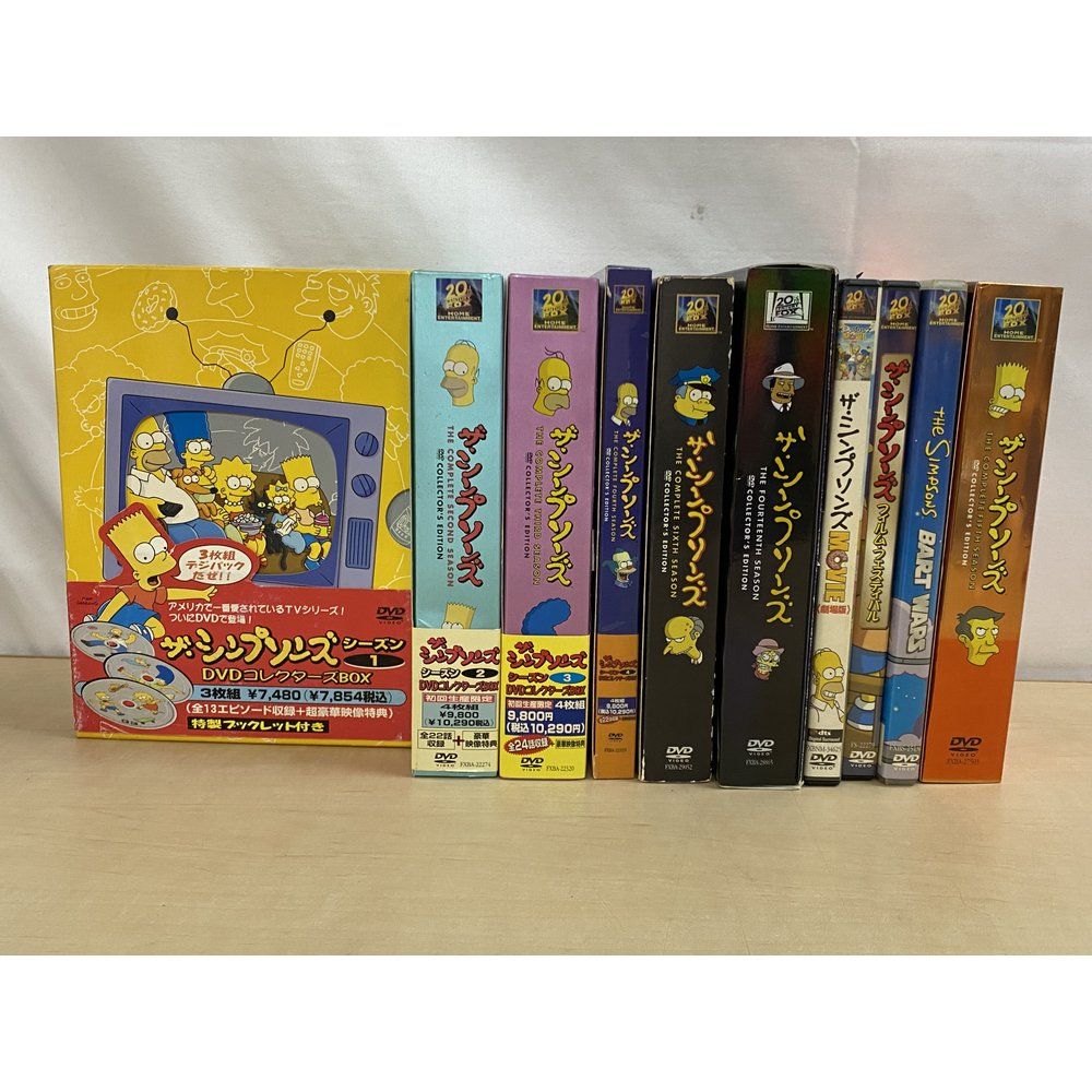 ザ・シンプソンズ DVD セット 1-14&劇場版DVD ゲオ公式通販サイト/ゲオオンラインストア【中古】初限）ザ