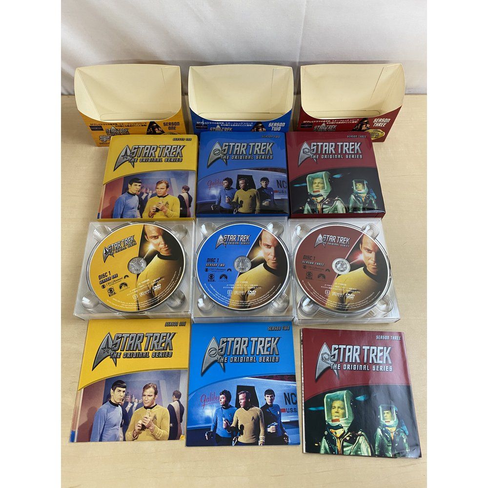 STAR TREK 宇宙大作戦 DVDコンプリートシーズン3巻セット【シーズン1