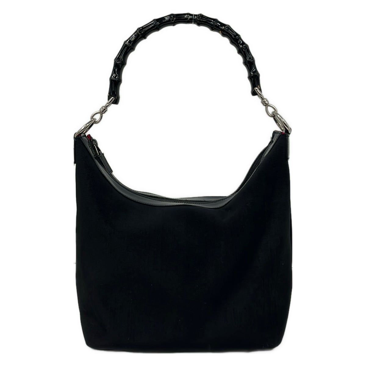 GUCCI(グッチ) ショルダーバッグ バンブー 0008513 黒 レザー GUCCI(グッチ) ショルダーバッグ バンブー 0008513 黒 レザー - メルカリ