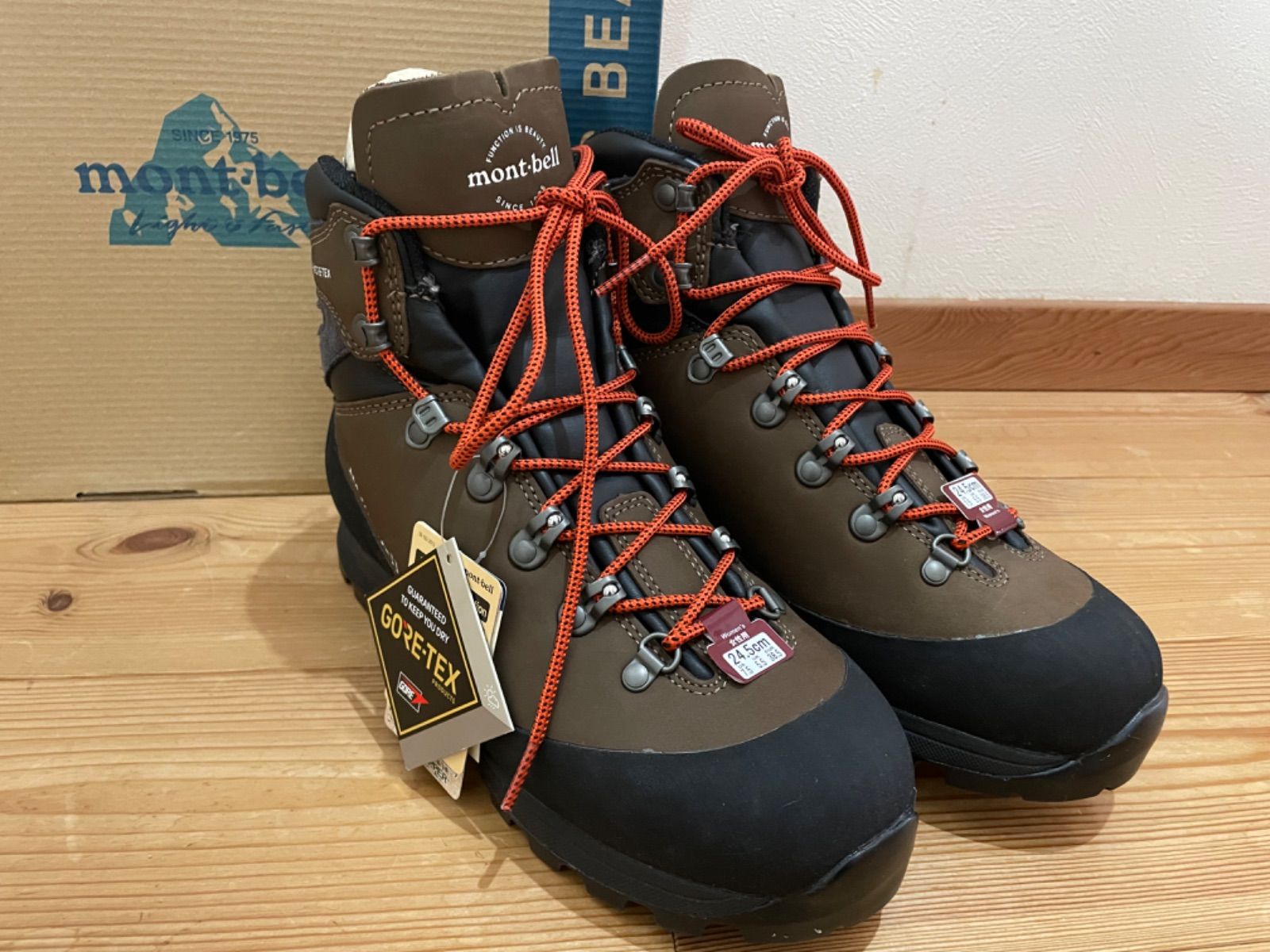 新品未使用 mont・bell モンベル アルパインクルーザー1000 レザー 