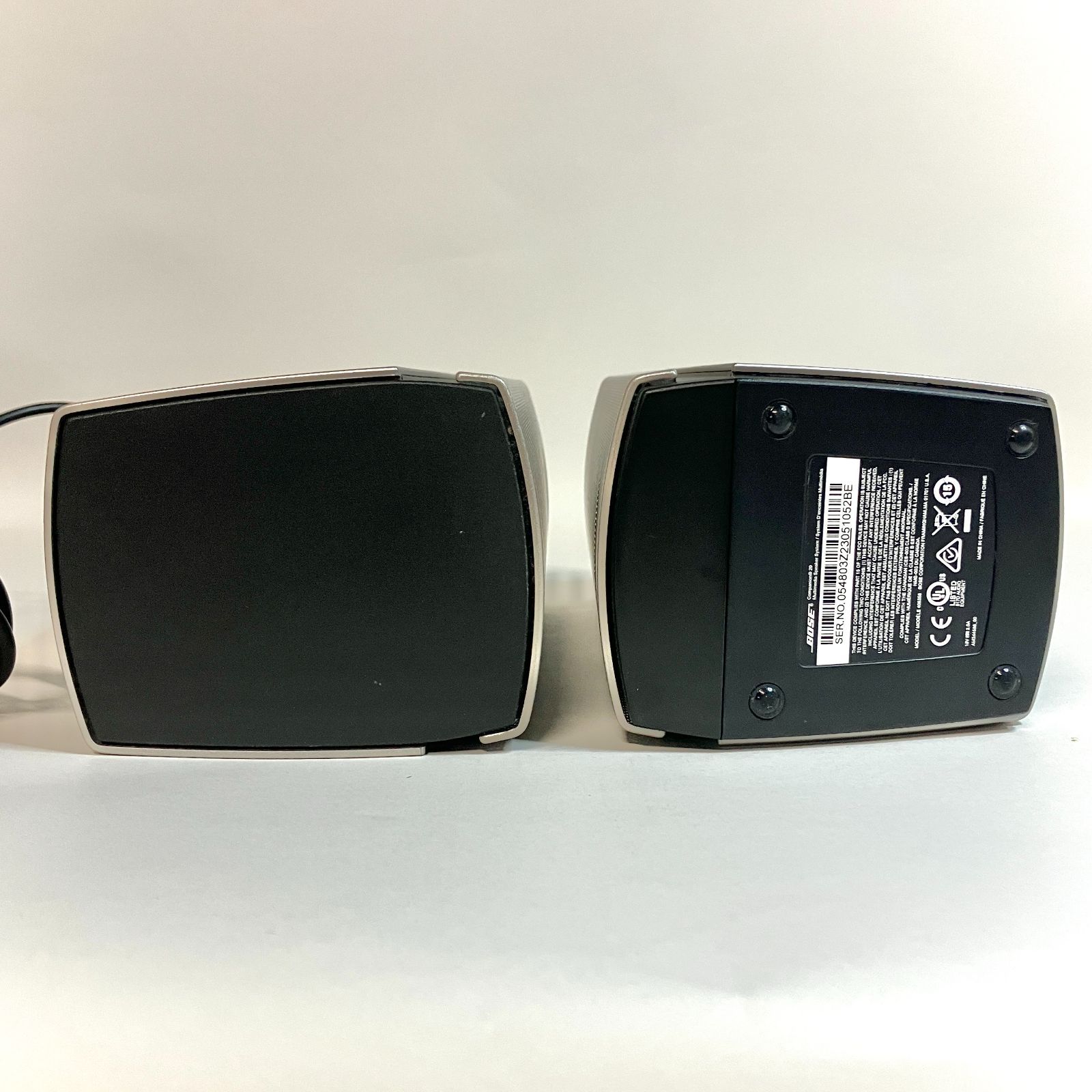 【中古美品】 BOSE Companion® 20　スピーカー BOSE◇PCスピーカー Companion20 multimedia speaker system [シルバー