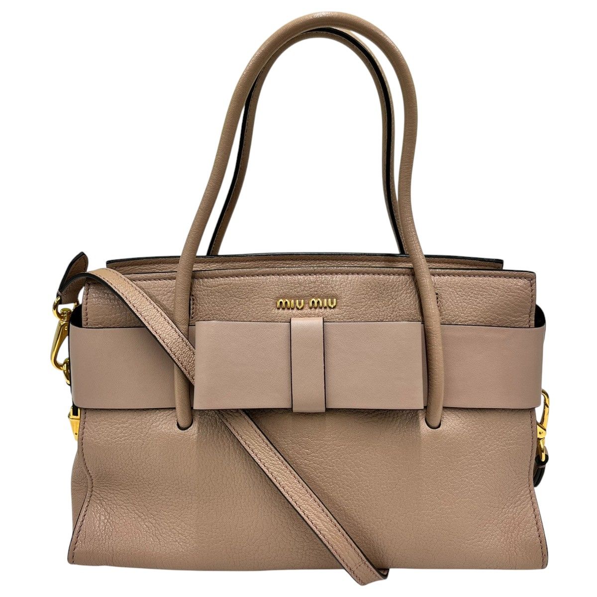 miumiu 希少 美品 ミュウミュウ マドラス フィオッコ 2way 