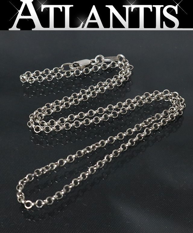 CHROME HEARTS 銀座店 クロムハーツ ロールチェーン ネックレス 41.5cm