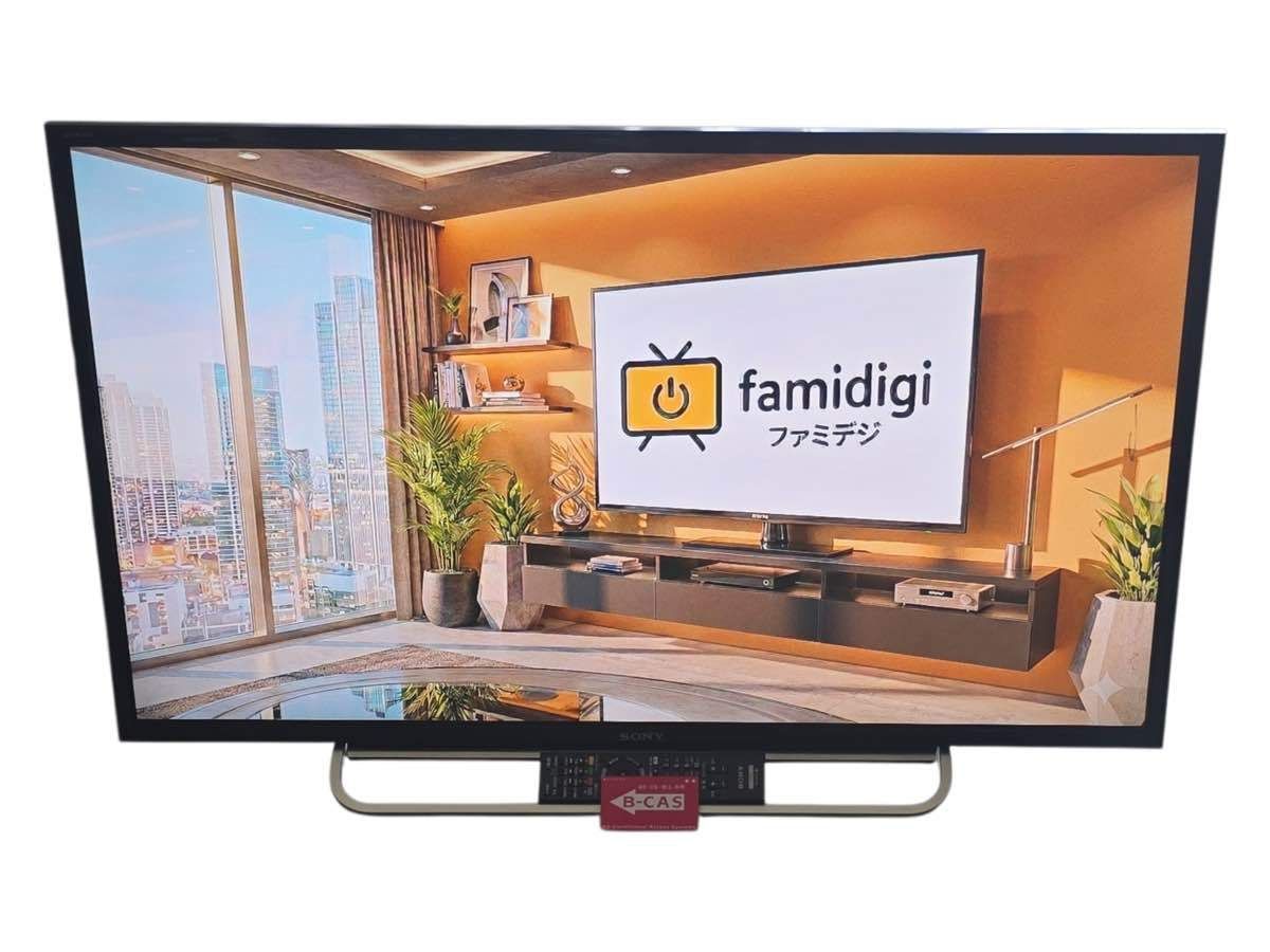 送料込み！SONYブラビア KDL‐40W600B　40型液晶テレビ　リモコン付 Amazon | 【整備済み品】 ソニー 液晶 テレビ 40V型 ブラビア KDL