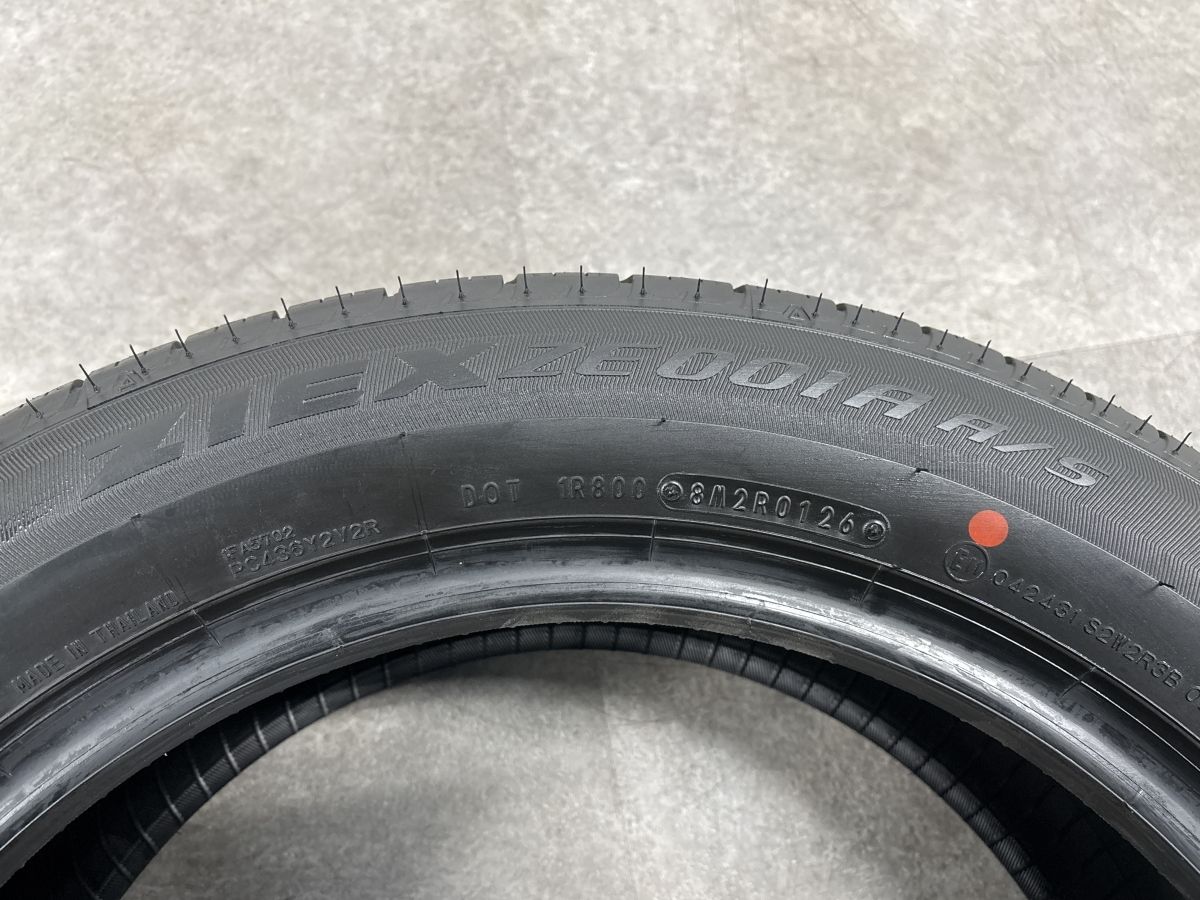 新車外し】ファルケン ジークス ZIEX ZE001 A/S 225/55R18 4本 26年 