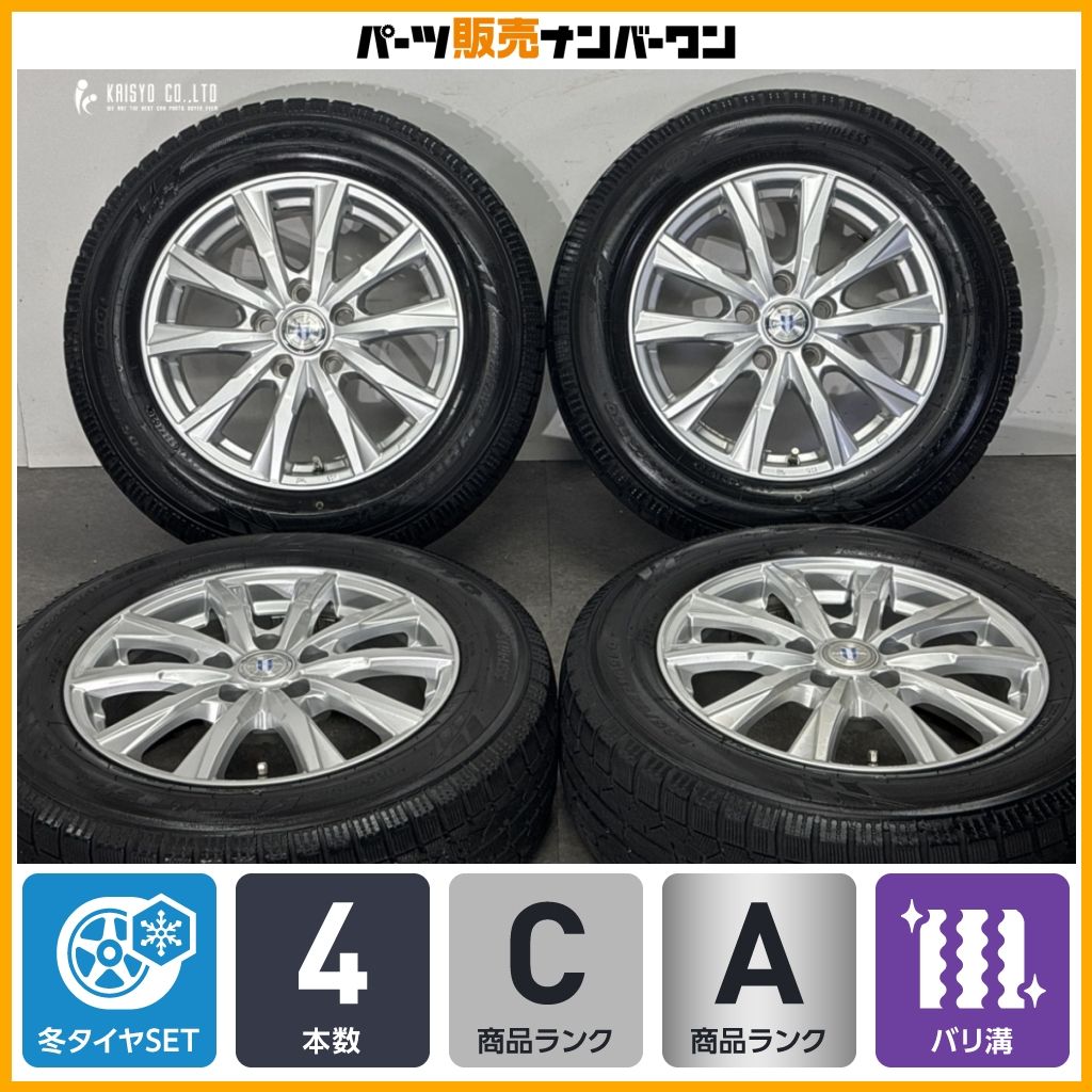 ⭐︎バリ溝⭐︎冬タイヤ・ホイールセット バリ溝】Weds NEXTA 16in 6.5J +39 PCD114.3 トーヨー オブザーブ