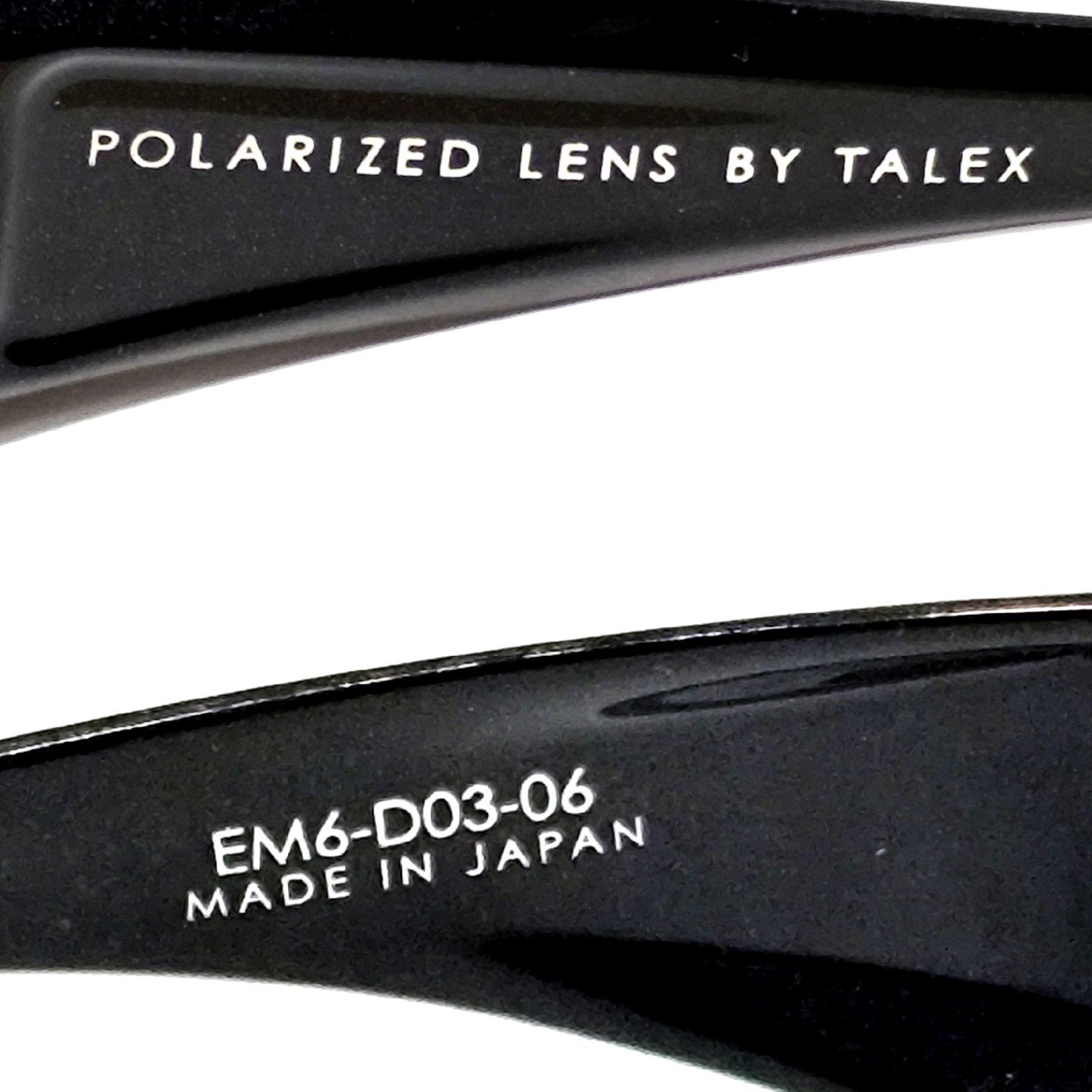 TALEX タレックス 偏光サングラス オーバーグラス 日本製 EM6-D03-06