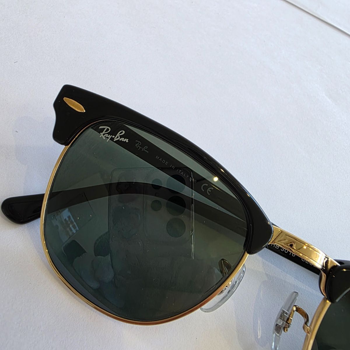 Ray-Ban レイバン CLUBMASTER クラブマスター ブラック ゴールド
