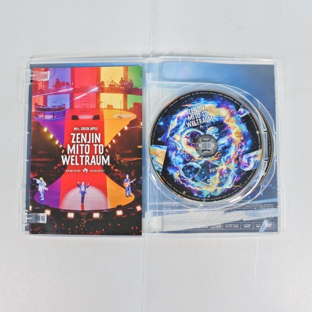 大清水18-02-0415]Mrs.GREEN APPLE DVD ゼンジン未到とヴェルトラウム