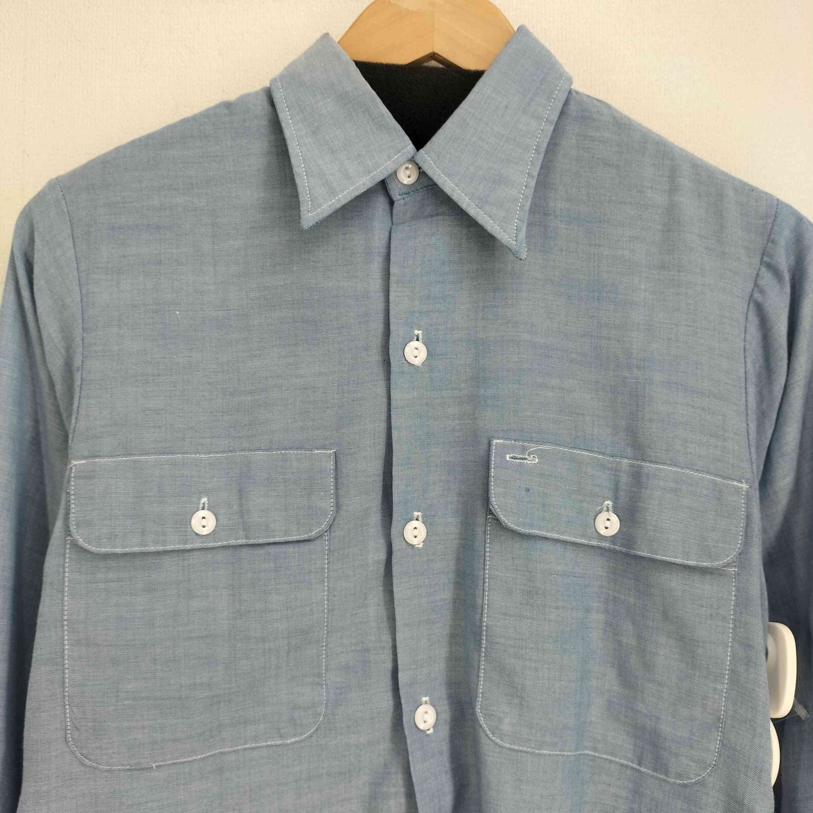ジェーシーペニー JC Penney 70S BIG MAC シャンブレーシャツ メンズ