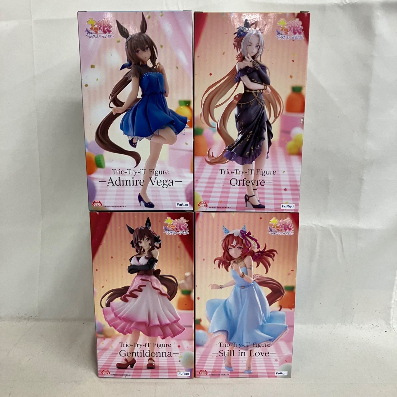 ウマ娘 プリティーダービーTrio- Try-iTフィギュア4体セット Amazon | ウマ娘 プリティーダービー Trio-Try-iT Figure オ