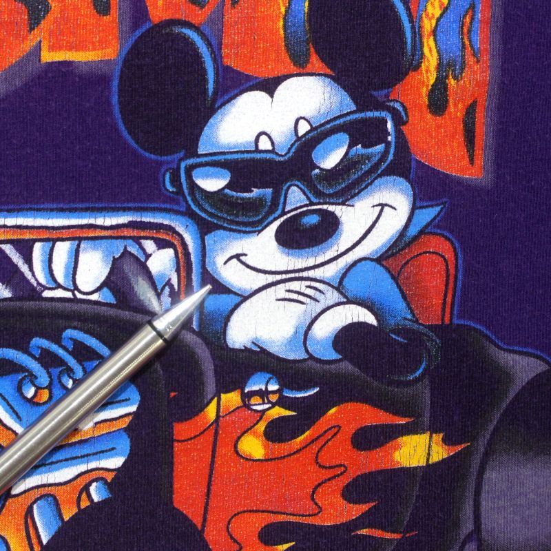 90s USA製 vintage ディズニ― ミッキーマウス 半袖Tシャツ メンズ
