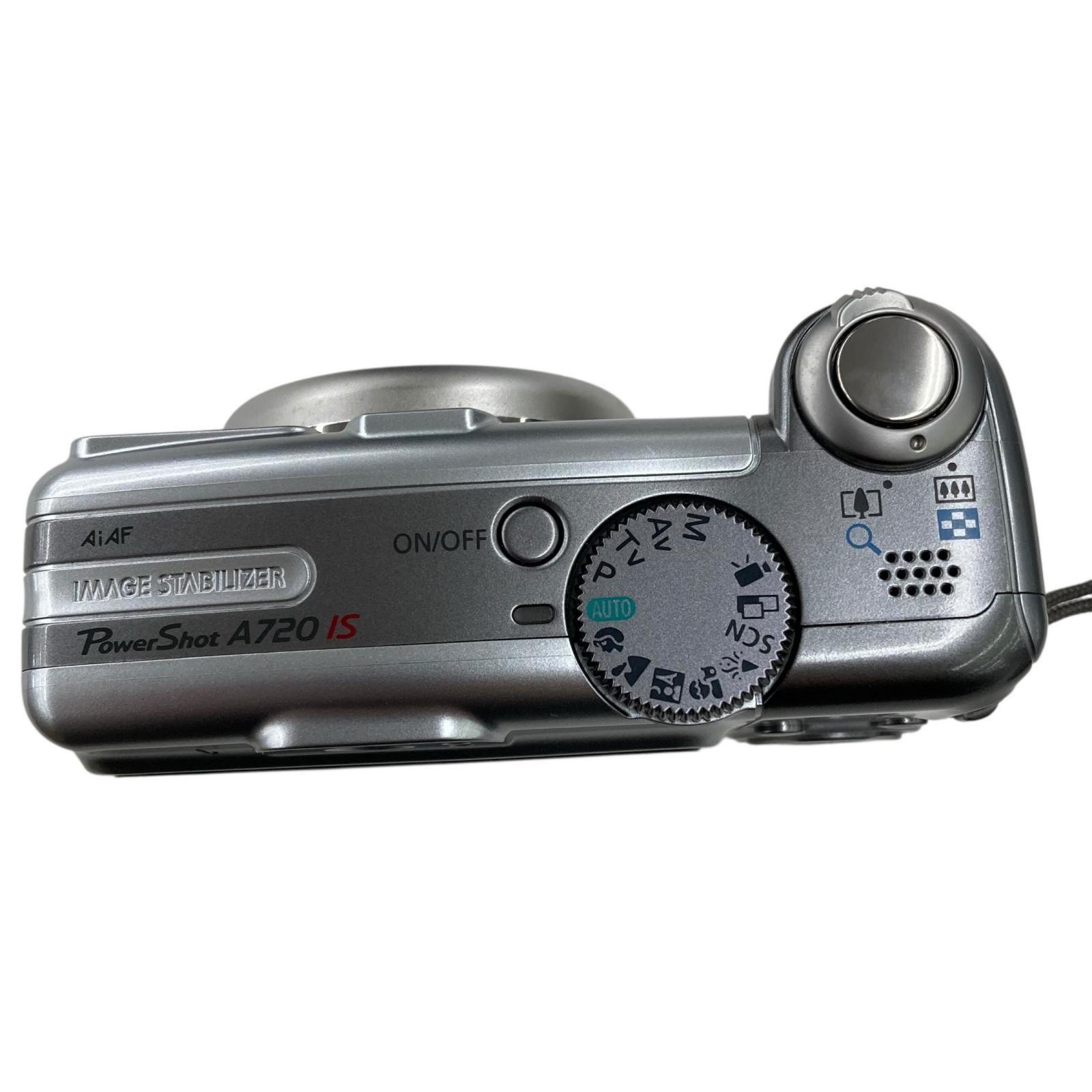 【動作確認済み】Canon PowerShot A720 IS 186000 動作未確認 canon キャノン デジタルカメラ PowerShot A720 IS