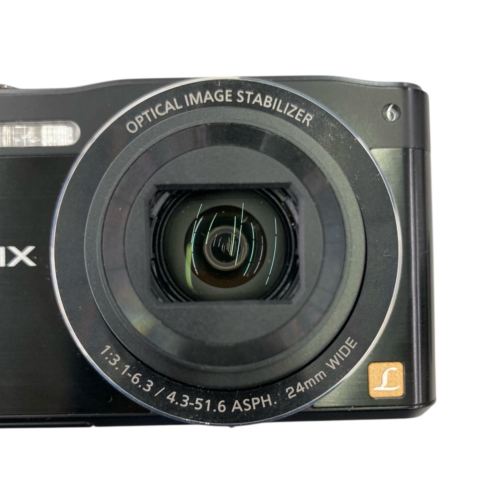 【美品】LUMIX DMC-SZ8 ブラック（動作確認済） 美品 DMC-SZ8 ブラック 即日発送 デジカメ Panasonic 本体 あすつく