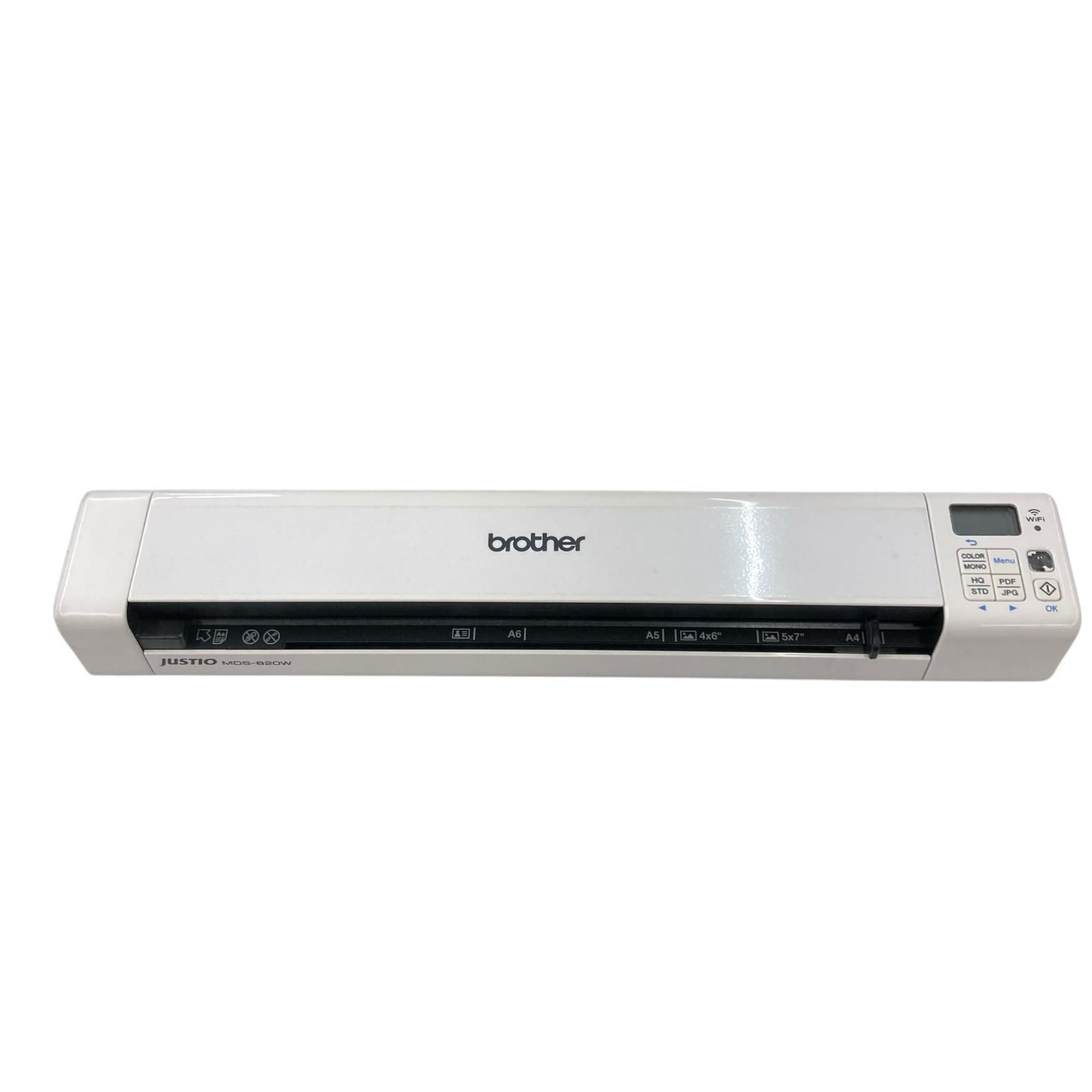 brother ドキュメントスキャナー MDS-820W 通電確認済 - メルカリ
