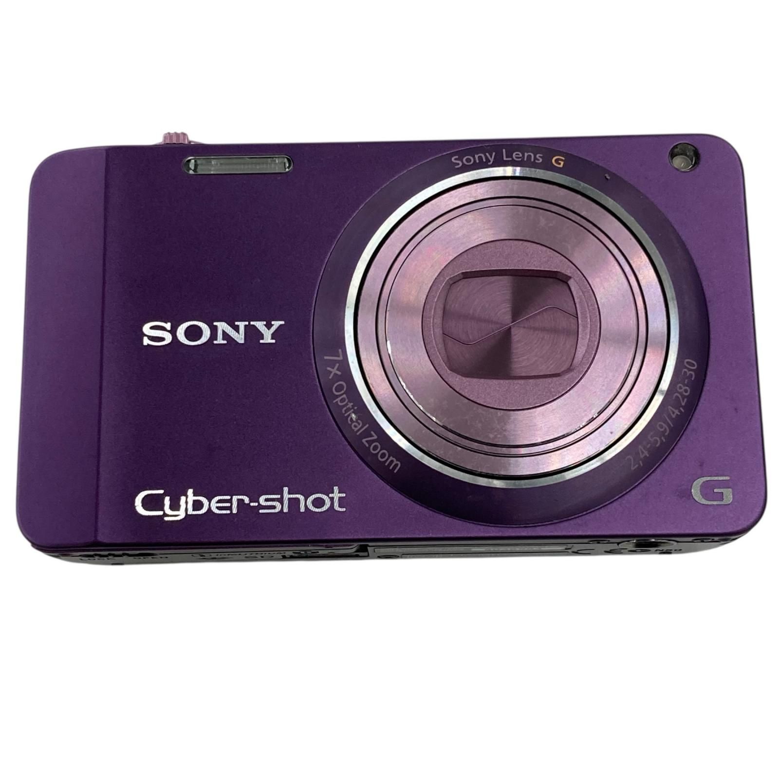 Sony Cyber-shot DSC-WX10 パープル 動作未確認 186000 動作未確認 sonny ソニー デジタルカメラ Cyber-Shot DSC-WX10