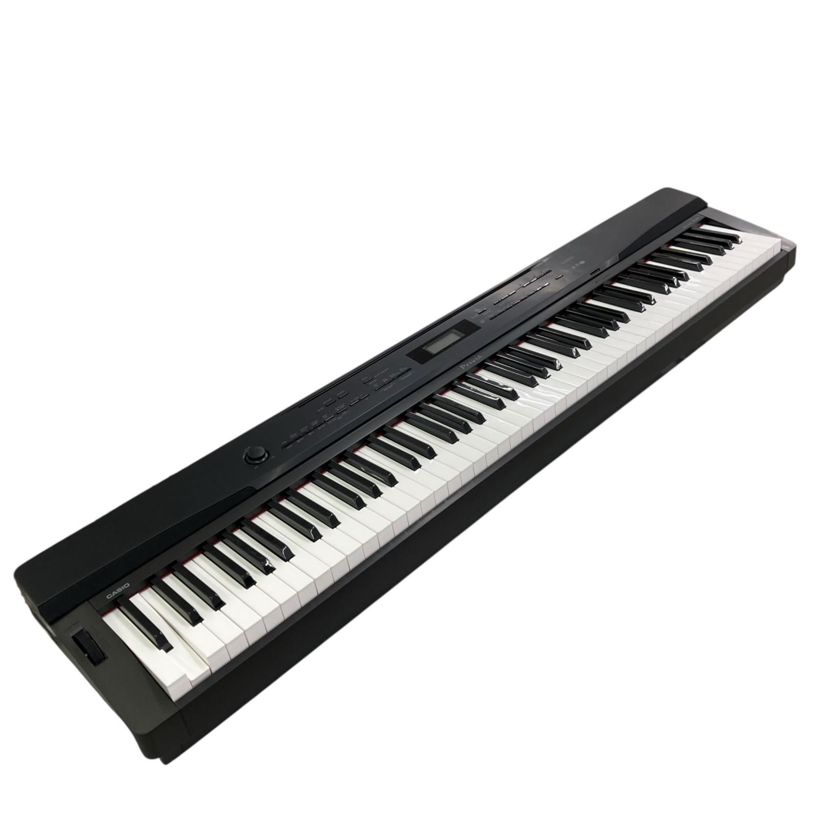 128200 訳アリ品 CASIO カシオ 電子ピアノ Privia 譜面台・ケースつき 