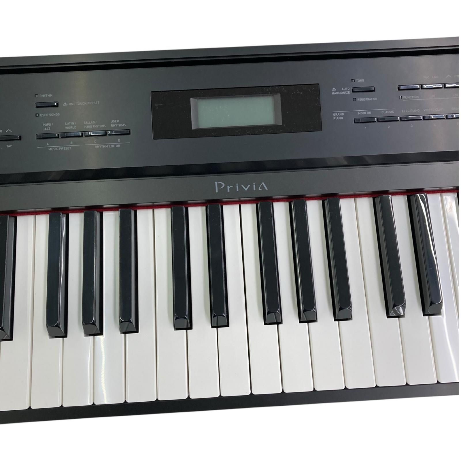 128200 訳アリ品 CASIO カシオ 電子ピアノ Privia 譜面台・ケースつき 