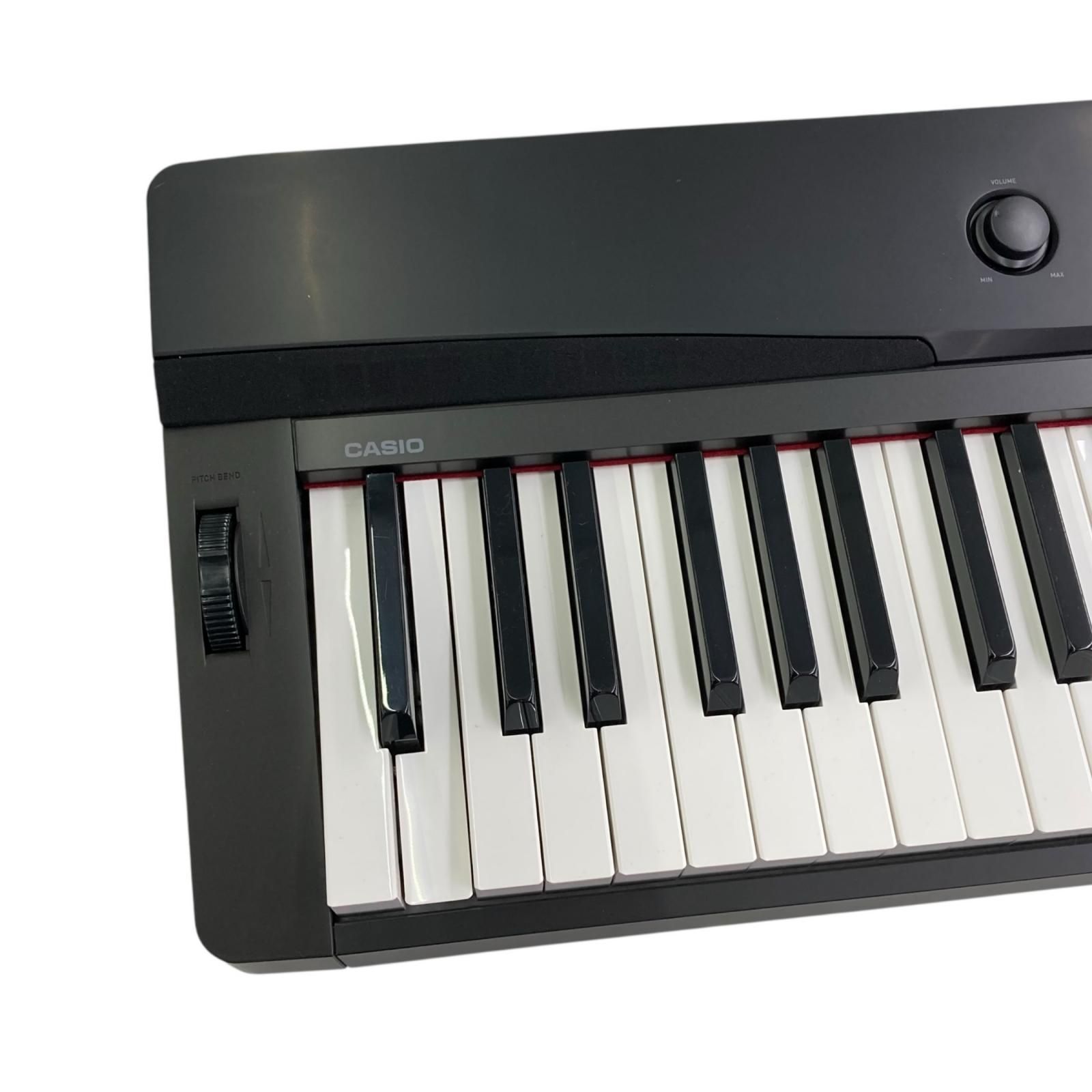 128200 訳アリ品 CASIO カシオ 電子ピアノ Privia 譜面台・ケースつき 
