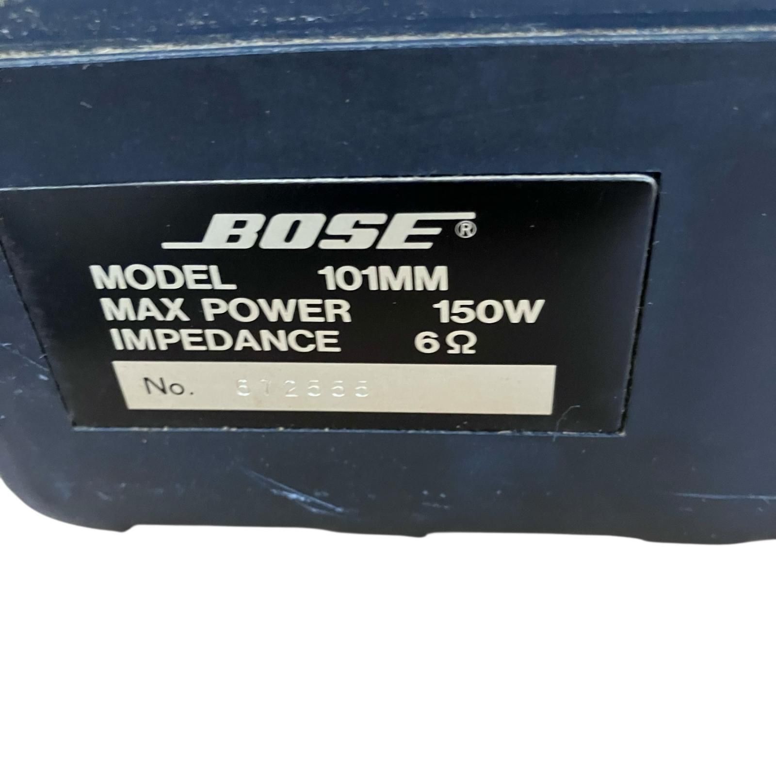199990 動作未確認 Bose ボーズ スピーカー ペア 101MM - メルカリ
