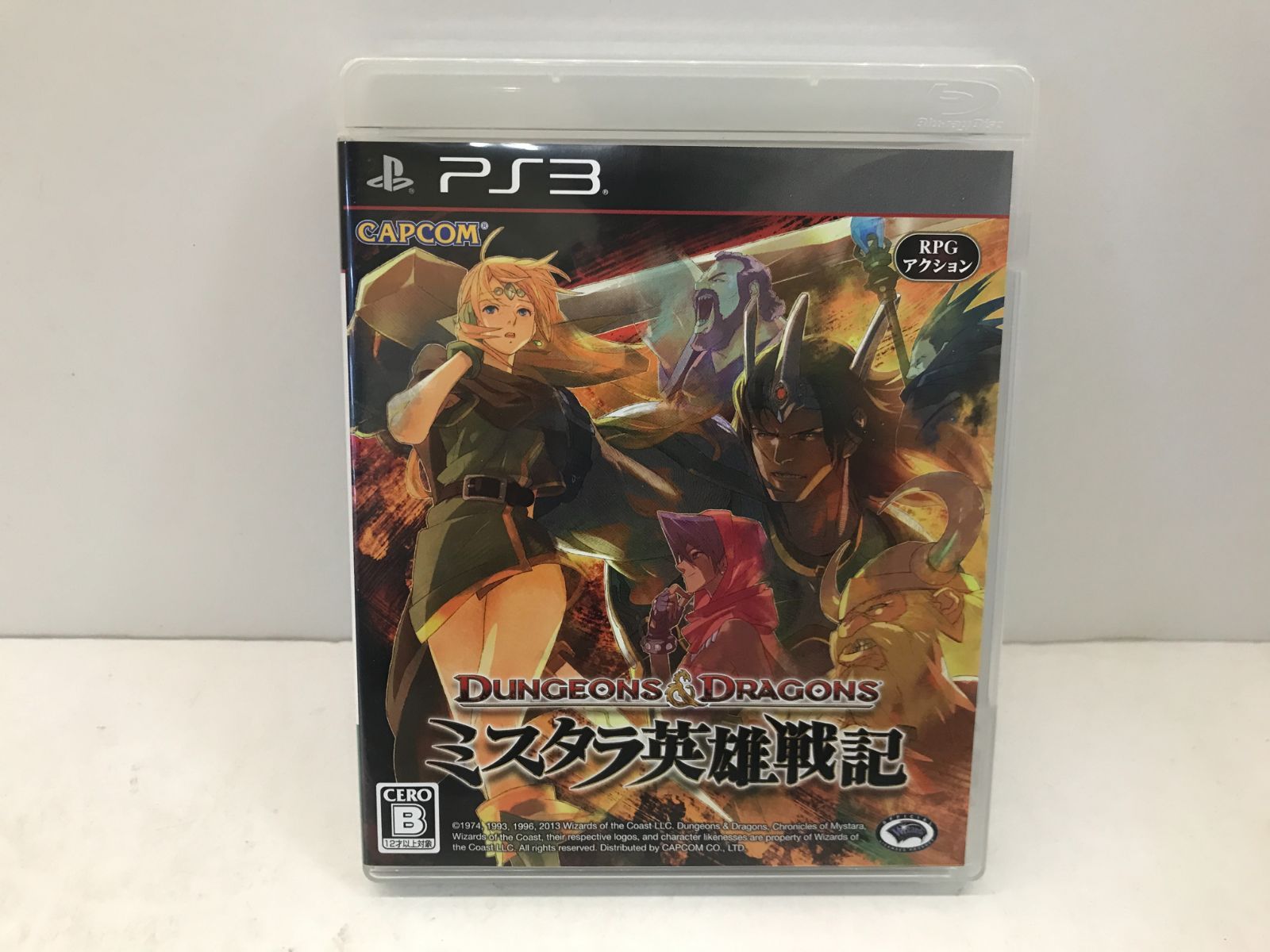 PS3】 ダンジョンズ＆ドラゴンズ ミスタラ英雄戦記 CAPCOM