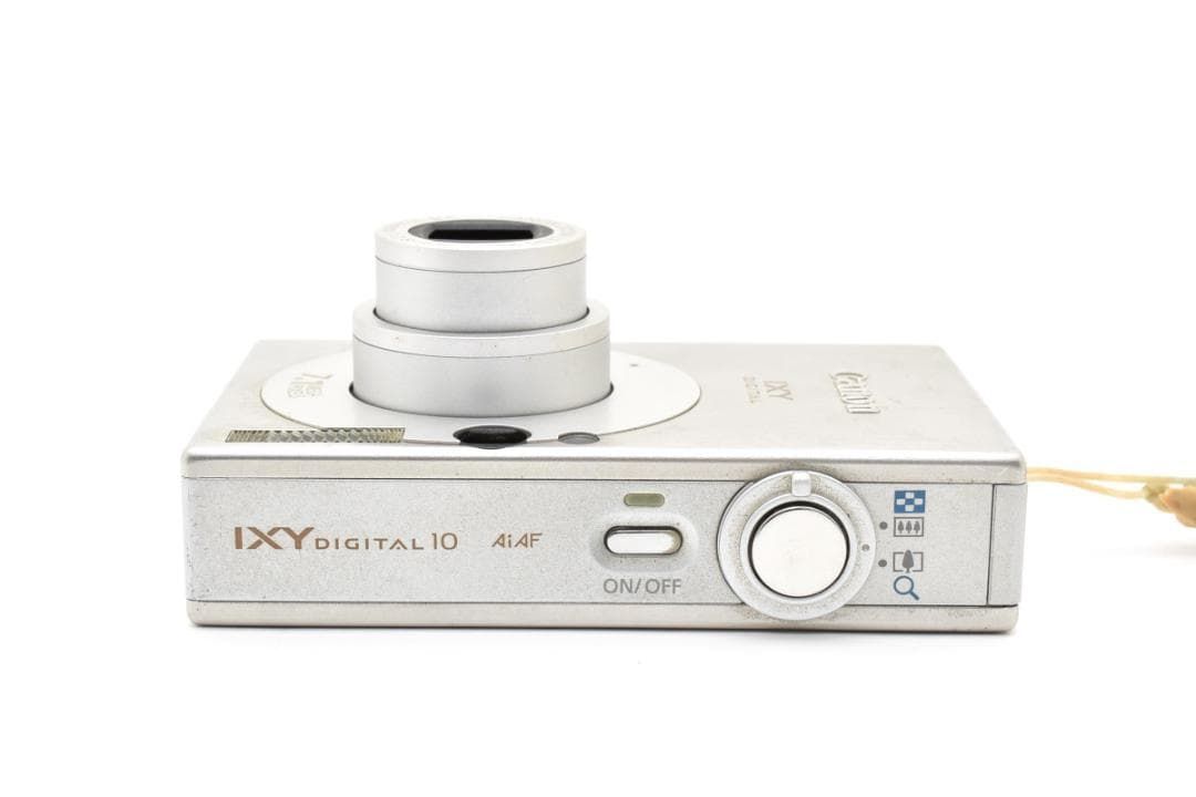 Canon IXY DIGITAL 10 シルバー デジカメ オールド コンデジ Canon デジタルカメラ IXY DIGITAL 10