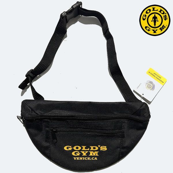 ゴールドジム ベニス本店 トレーナー 新古品 正規品】GOLD'S GYM ゴールドジム ベニス本店限定 ウエストバッグ
