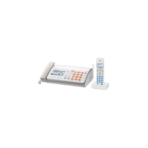 【中古】シャープ デジタルコードレスFAX 子機1台付き 1.9GHz DECT準拠方式 ホワイト系 UX-600CL-W