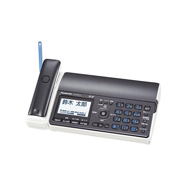 【中古】パナソニック おたっくす デジタルコードレスFAX 親機のみ 1.9GHz DECT準拠方式 ダークメタリック KX-PD552D-H
