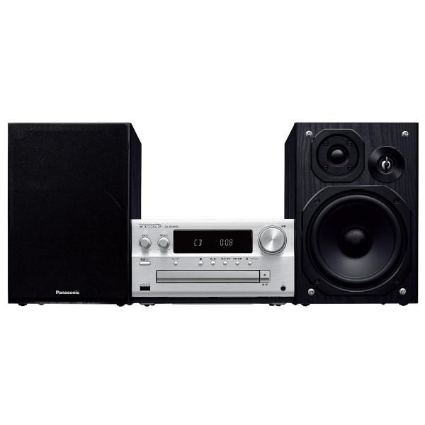 【中古】パナソニック ミニコンポ ハイレゾ音源対応 USBメモリー/Bluetooth対応 シルバー SC-PMX80-S