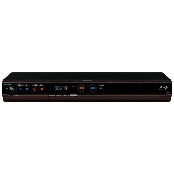 【中古】シャープ 500GB 1チューナー ブルーレイレコーダー かんたんシリーズ AQUOS BD-H51