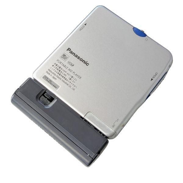 中古】パナソニック ポータブルMDプレーヤー ブルー SJ-MJ17-A - メルカリ