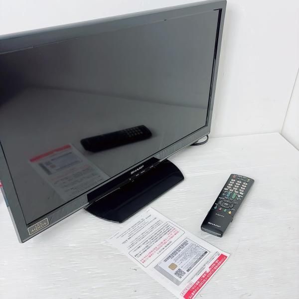 【中古】シャープ 24V型 ハイビジョン 液晶テレビ ブラック AQUOS LC-24K9B
