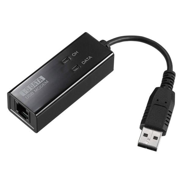 【中古】I-O DATA アナログモデム USB接続/外付け/56kbps/V.90 USB-PM560ER