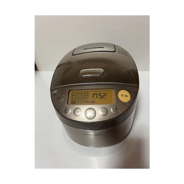 中古】パナソニック 5.5合 炊飯器 圧力IH式 おどり炊き ノーブル