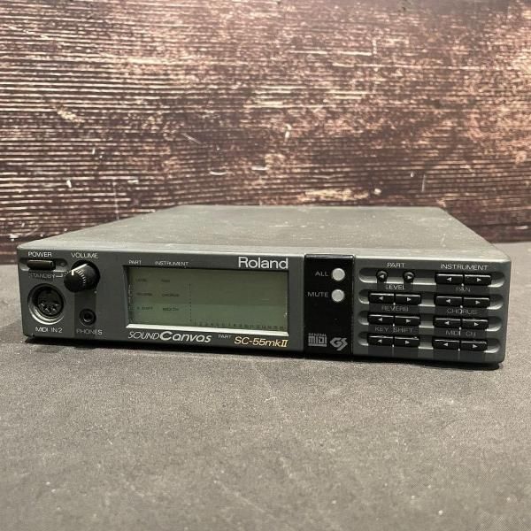 中古】Roland SC-55 MKII MK2 sound module サウンドモジュール 