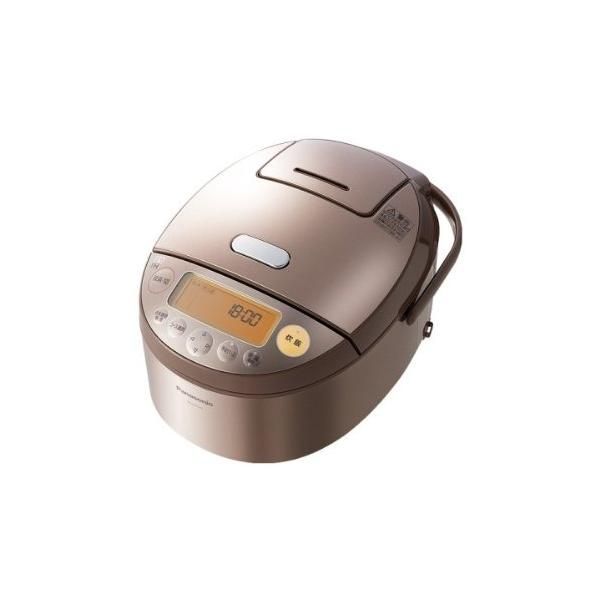 【中古】パナソニック 5.5合 炊飯器 圧力IH式 おどり炊き ノーブルブラウン SR-PA101-T