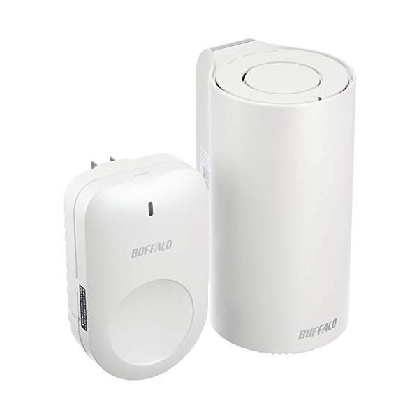 【中古】バッファロー メッシュ WiFi 無線LAN AirStation connect 親機+専用中継機(WP)セットモデル デュアルバンド セキュリティ
