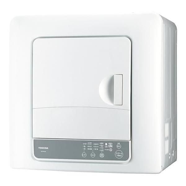 【中古】ED-60A4-W(ピュアホワイト) 衣類乾燥機 6kg