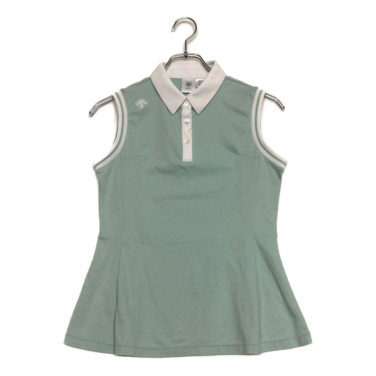中古 レディース デサントゴルフ DESCENTE GOLF ノースリーブ M 緑