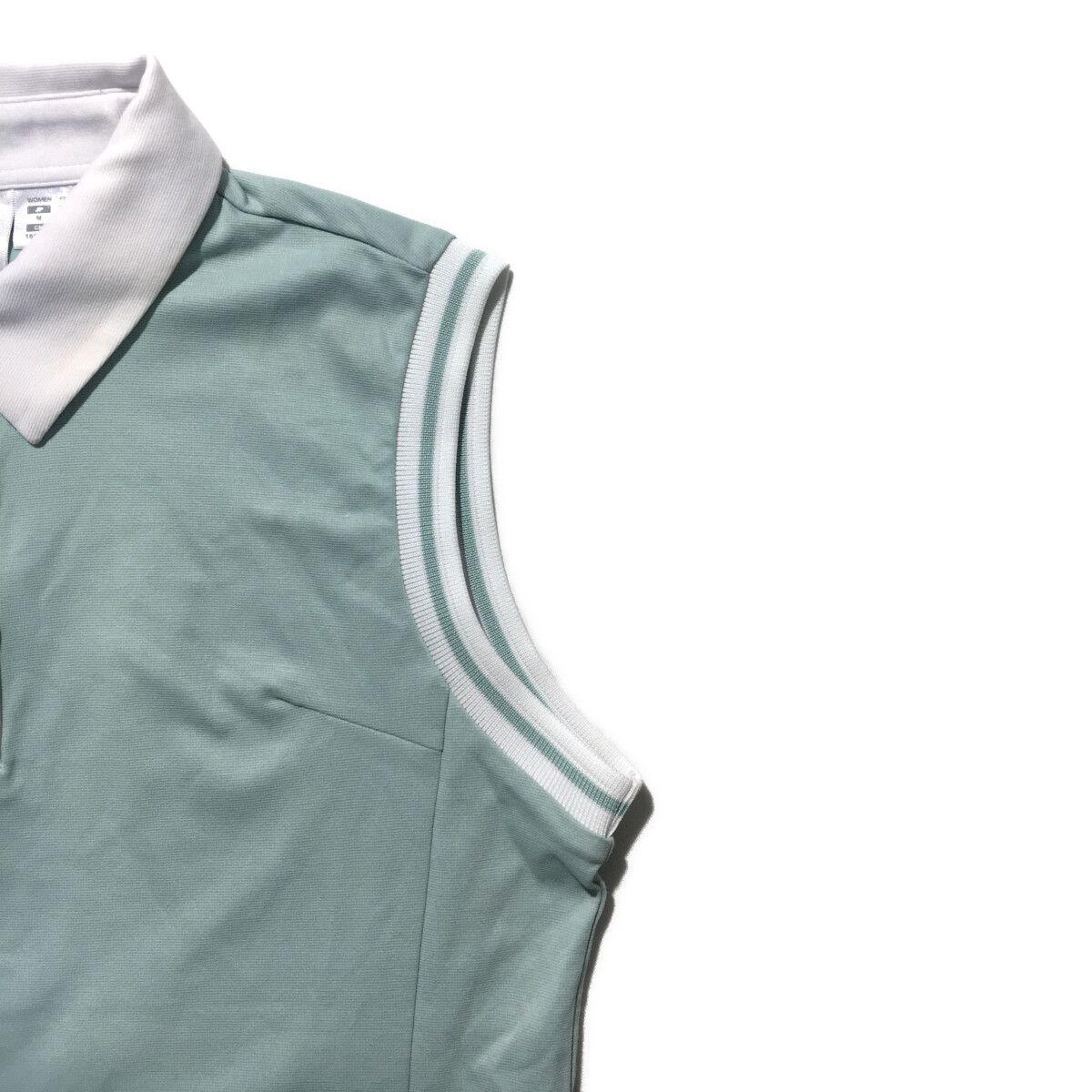 中古 レディース デサントゴルフ DESCENTE GOLF ノースリーブ M 緑